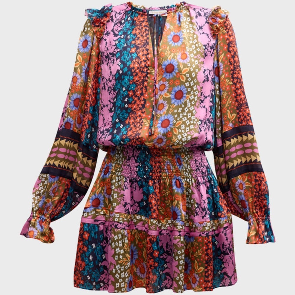 Ramy Brook Makenna Floral Dress size S - Picture 3 of 8